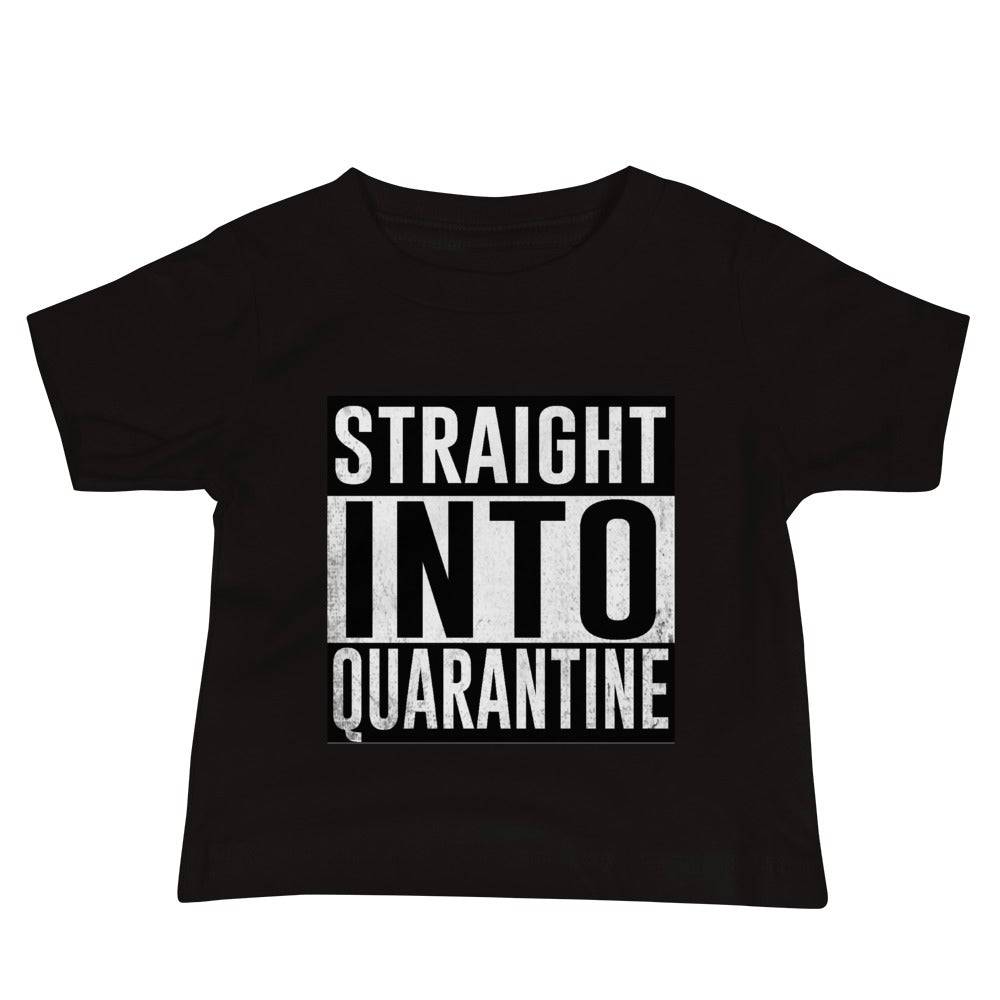 Straight Into Quarantine Baby Jersey Short Sleeve Tee - Powderaddicts