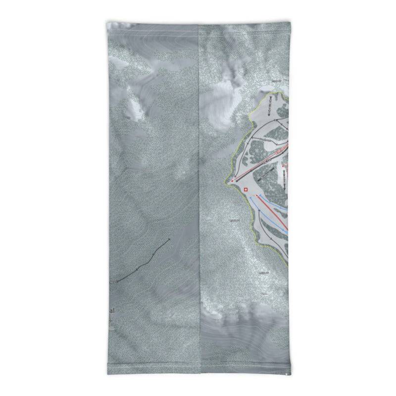 Summit At Snoqualmie Alpental, Washington Ski Trail Map Neck Gaiter - Powderaddicts