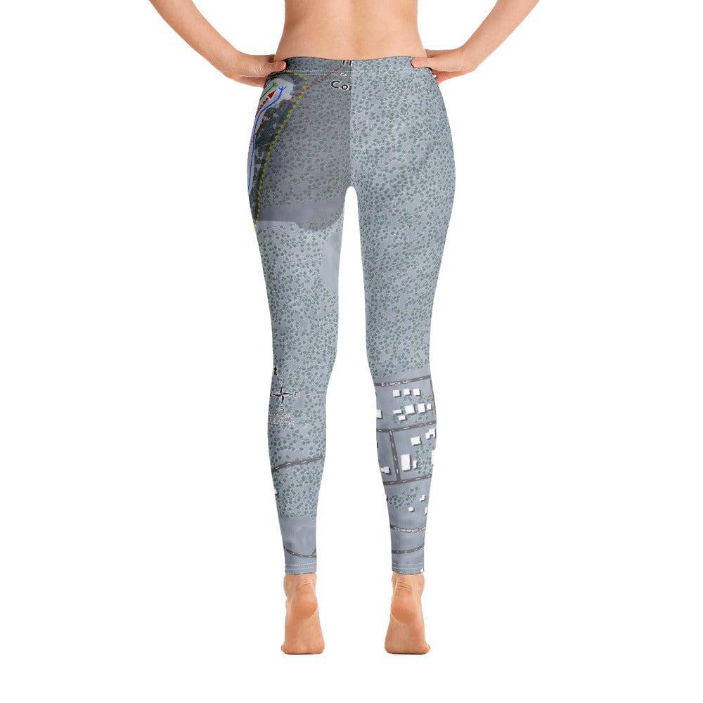 Summit, Oregon Ski Trail Map Women's Base Layer Bottom