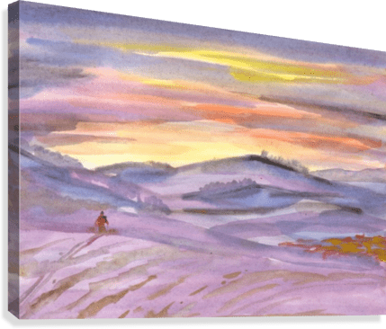 Sunset ski trip - Powderaddicts