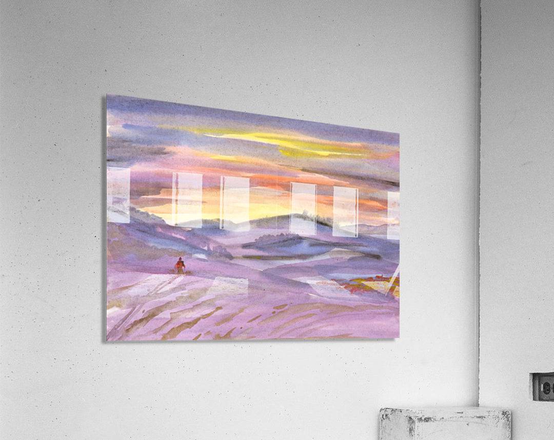 Sunset ski trip - Powderaddicts