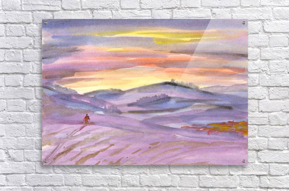 Sunset ski trip - Powderaddicts