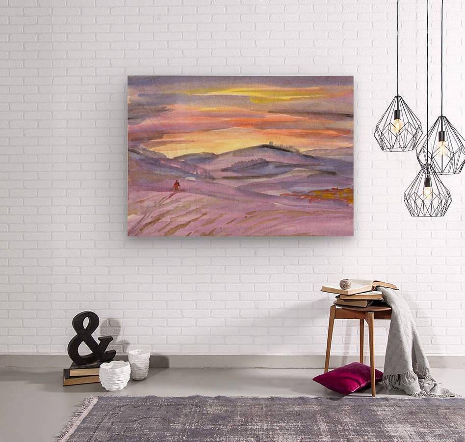 Sunset ski trip - Powderaddicts