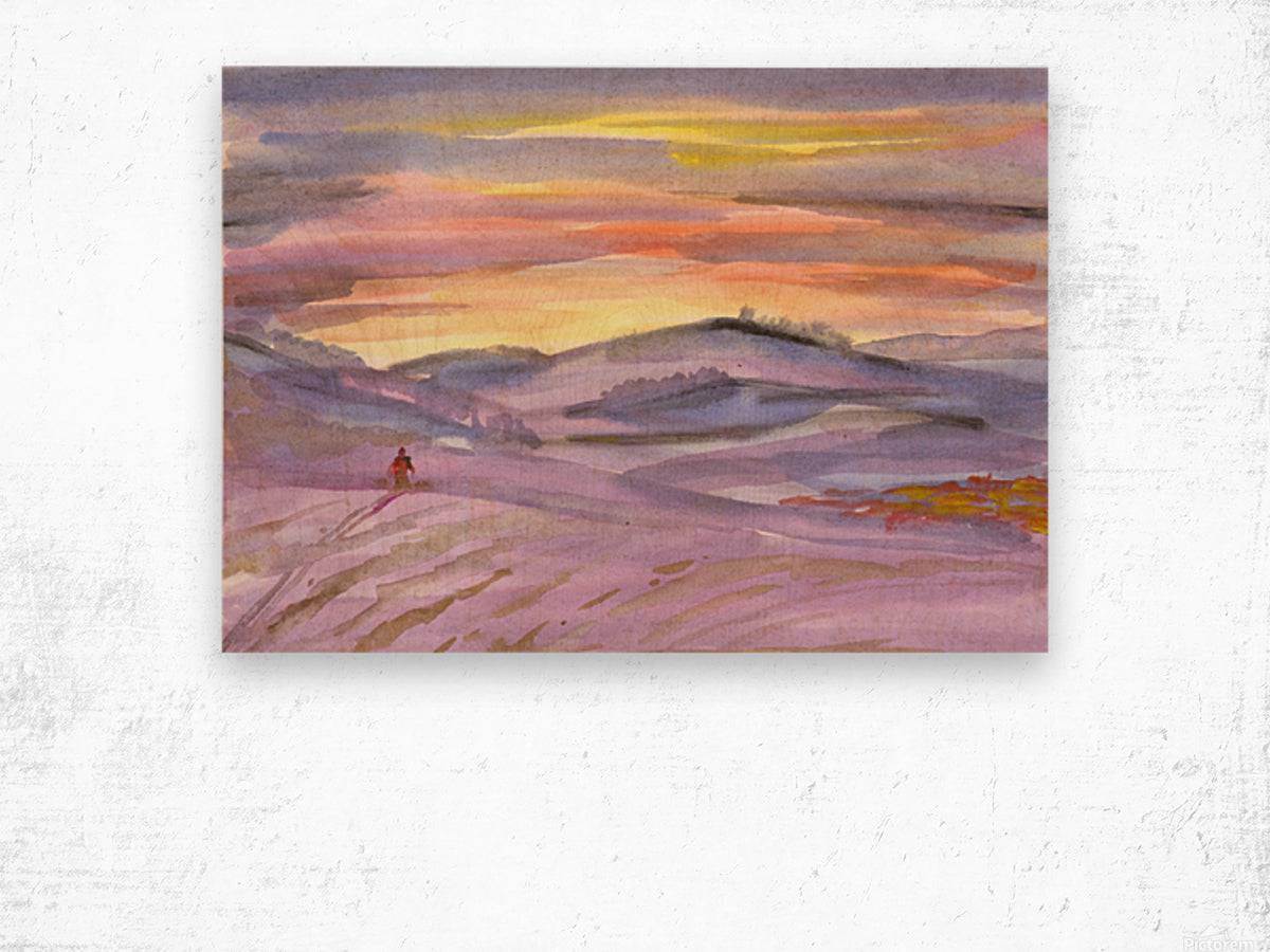 Sunset ski trip - Powderaddicts