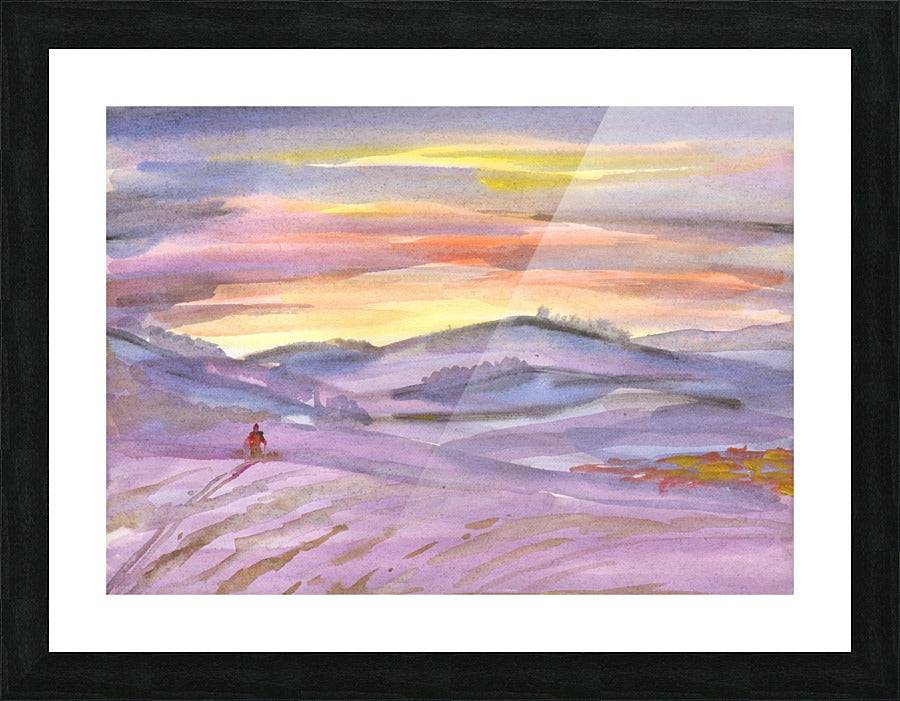 Sunset ski trip - Powderaddicts