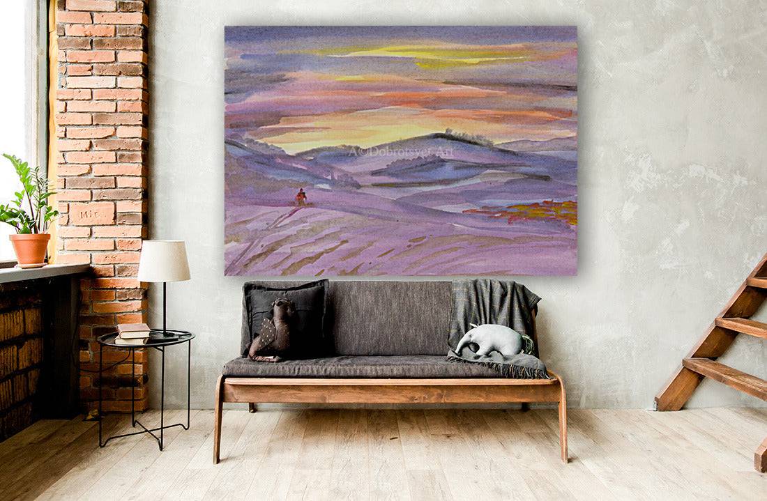 Sunset ski trip - Powderaddicts