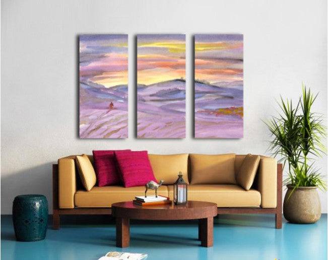 Sunset ski trip - Powderaddicts