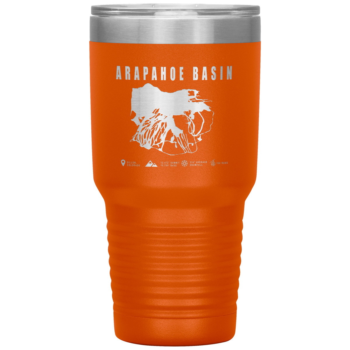 Arapahoe Basin,Colorado Ski Resort 30oz Tumbler - Powderaddicts