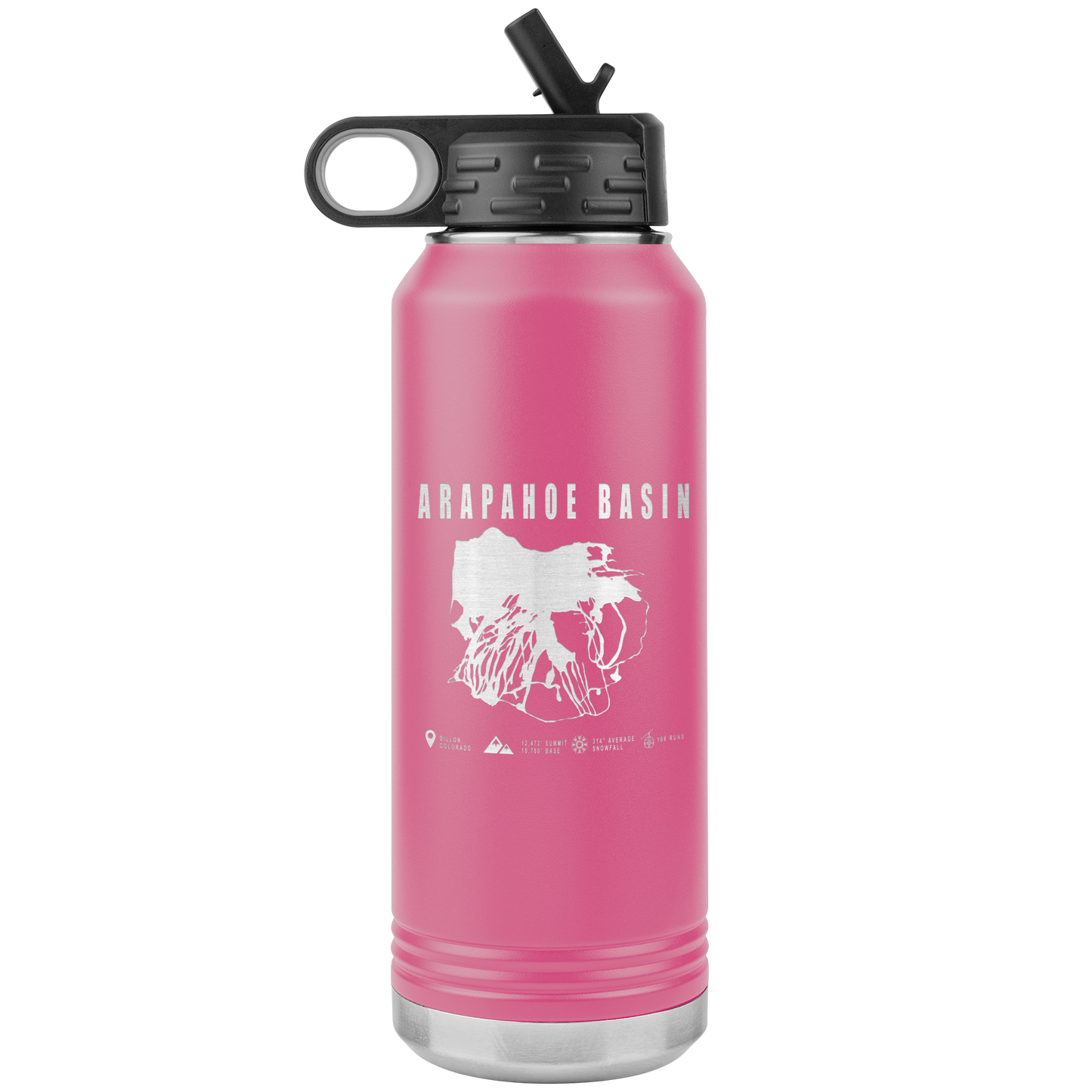 Arapahoe Basin,Colorado Ski Resort 32oz Tumbler - Powderaddicts