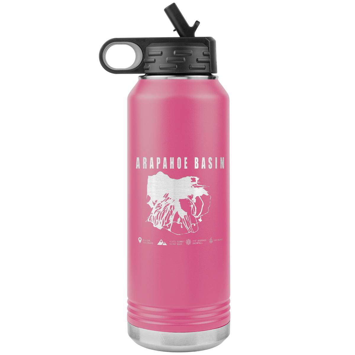 Arapahoe Basin,Colorado Ski Resort 32oz Tumbler - Powderaddicts