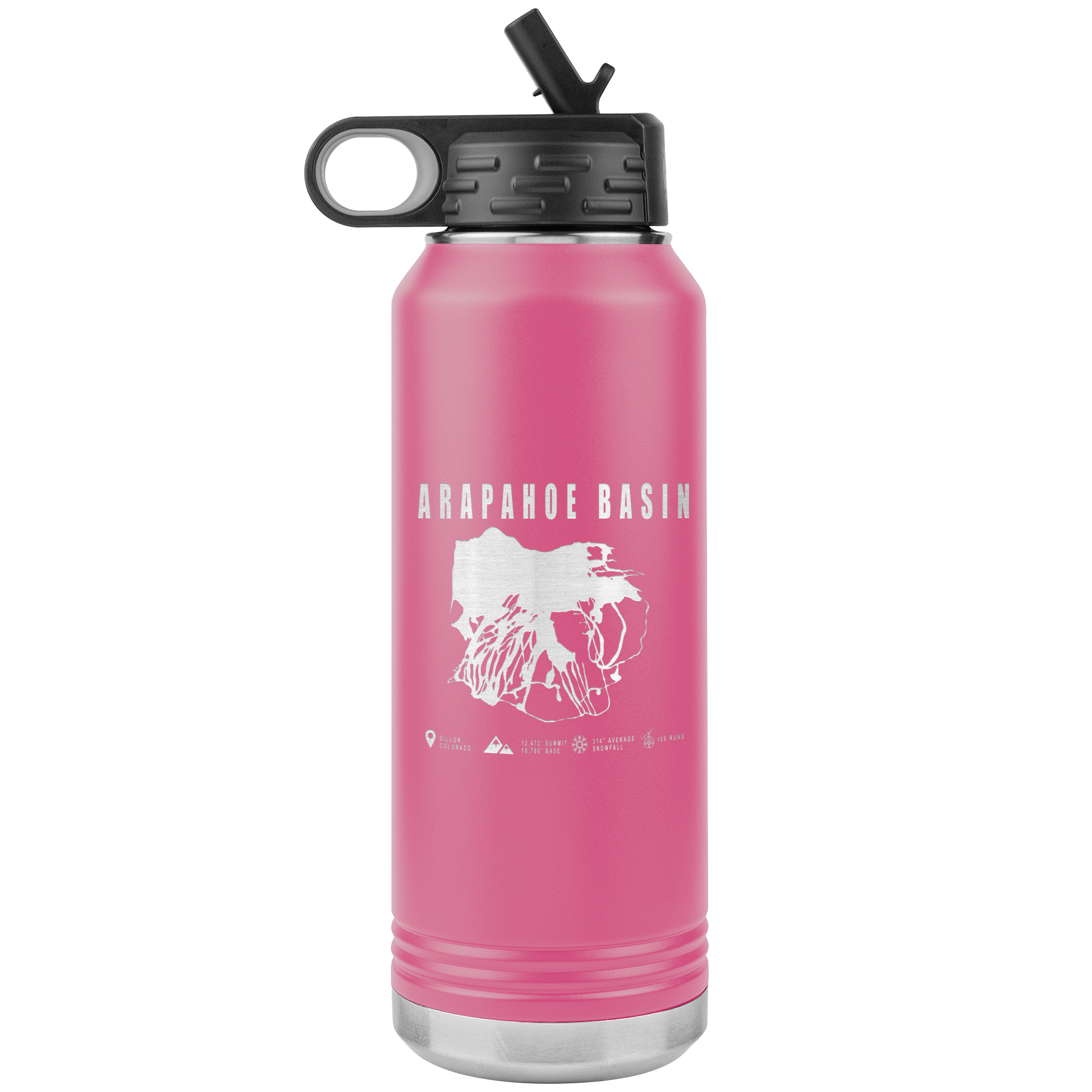 Arapahoe Basin,Colorado Ski Resort 32oz Tumbler - Powderaddicts