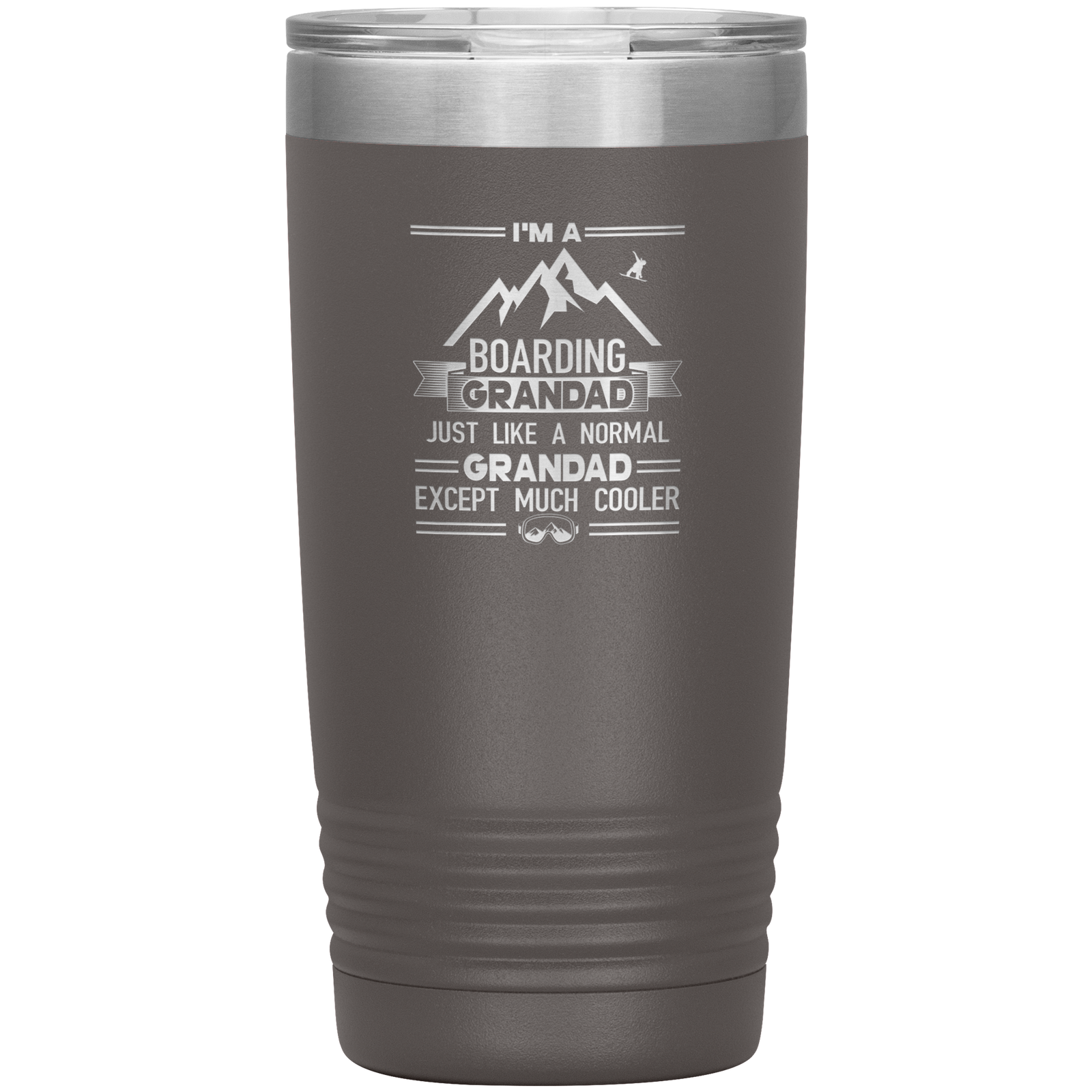 I'm A Boarding Grandad 20oz Tumbler - Powderaddicts