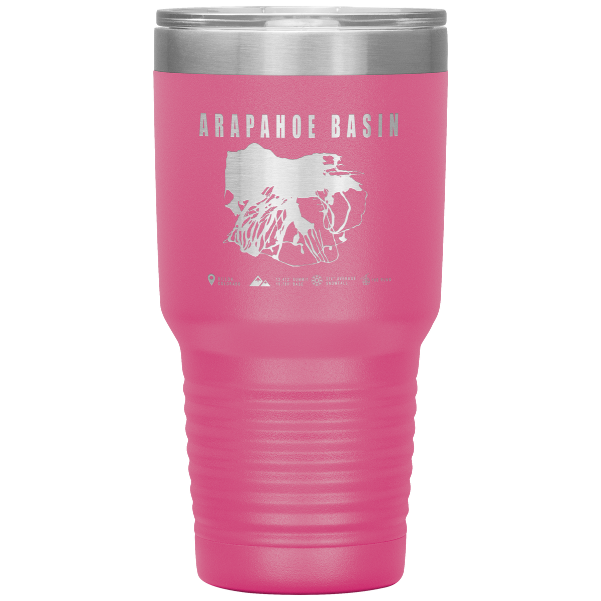 Arapahoe Basin,Colorado Ski Resort 30oz Tumbler - Powderaddicts