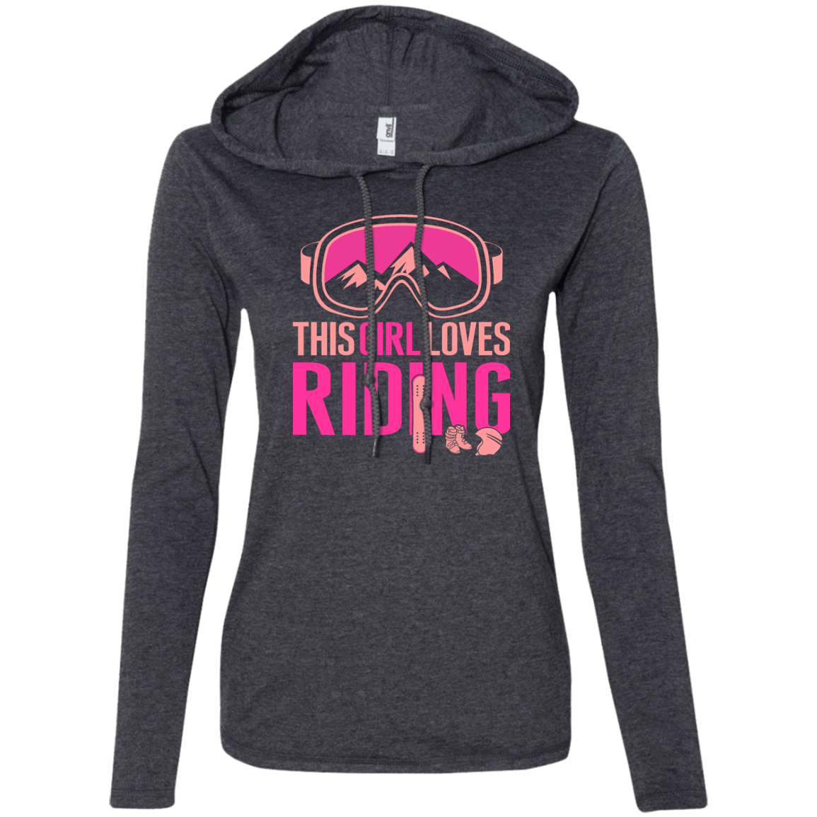 This Girl Loves Riding Hoodies - Powderaddicts