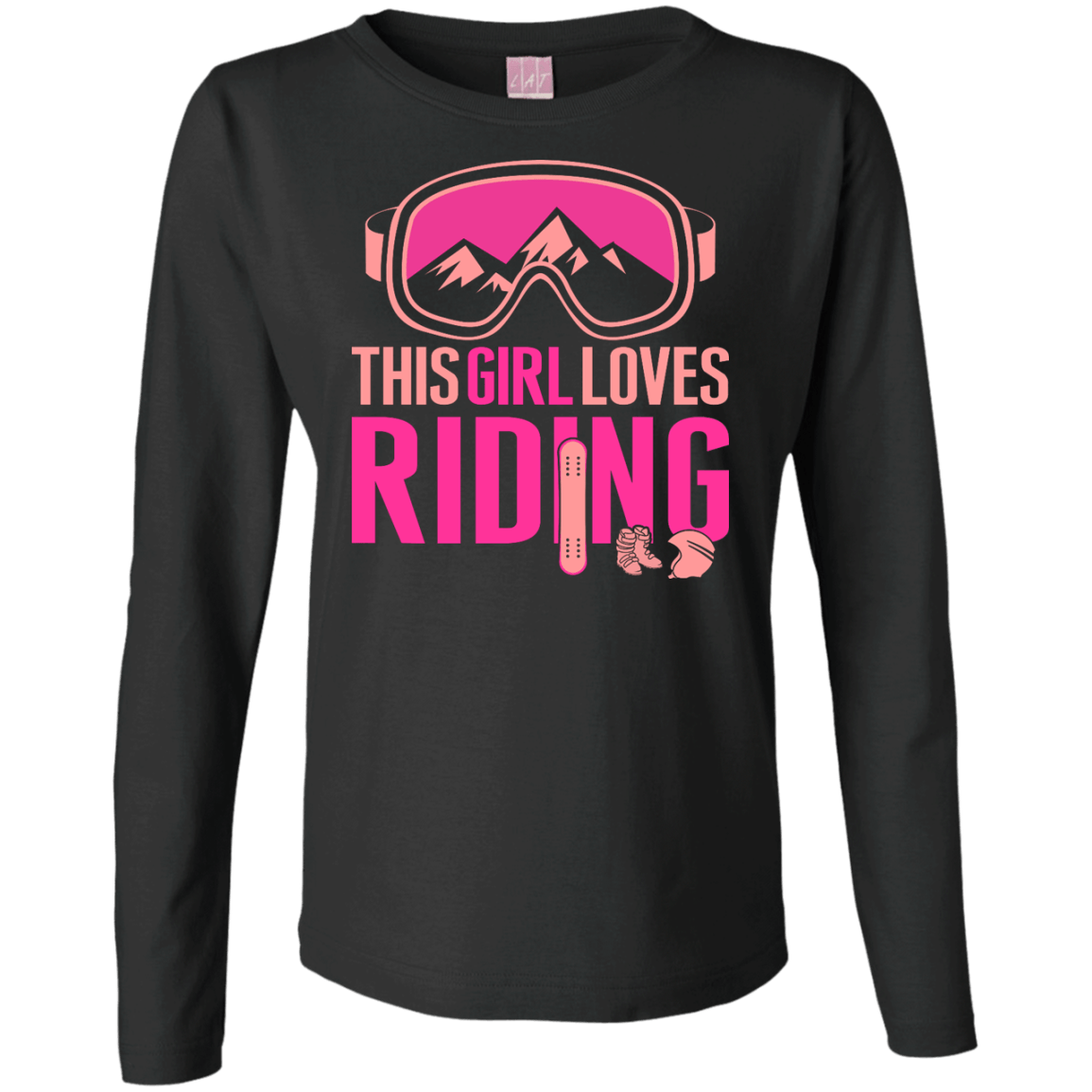 This Girl Loves Riding Long Sleeves - Powderaddicts