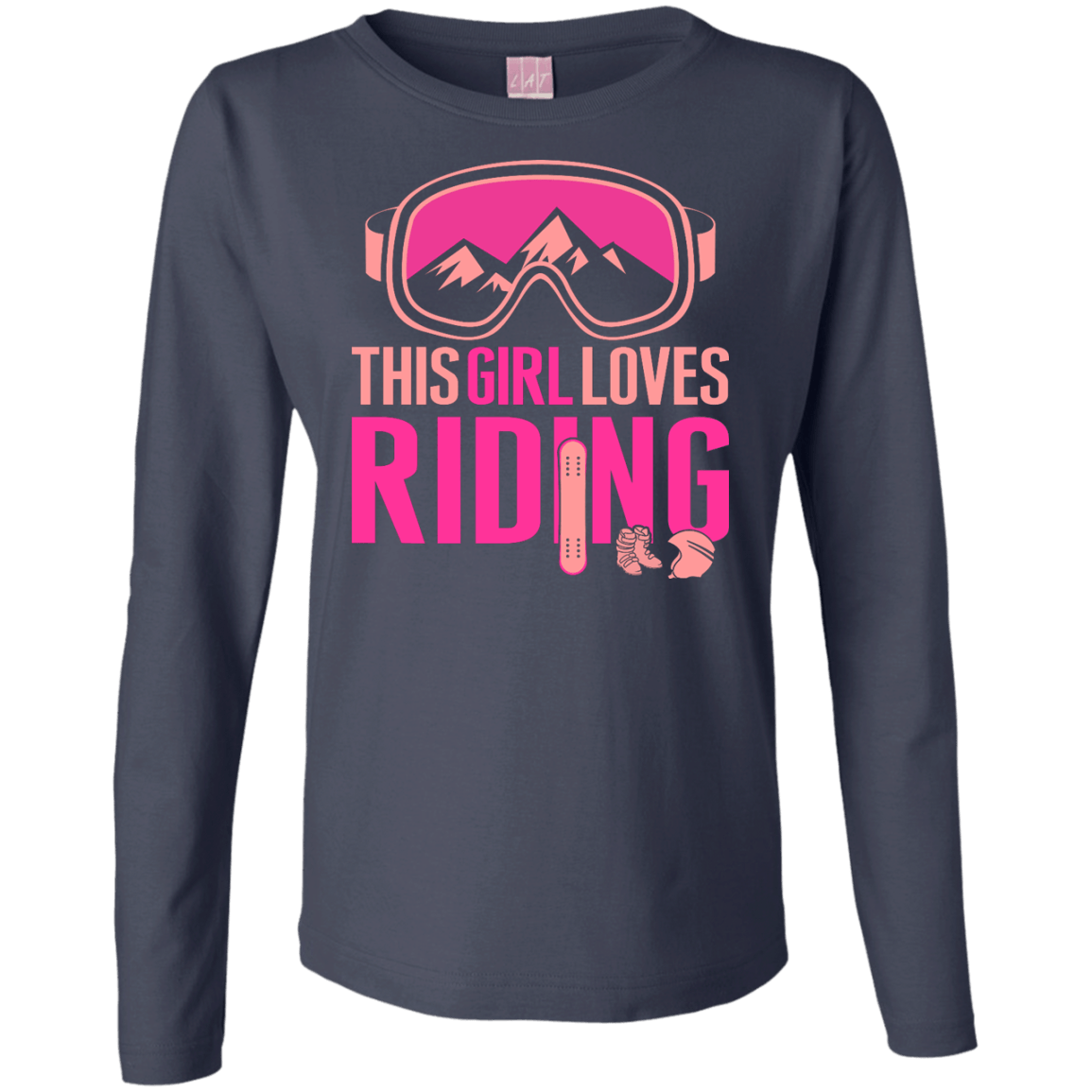 This Girl Loves Riding Long Sleeves - Powderaddicts