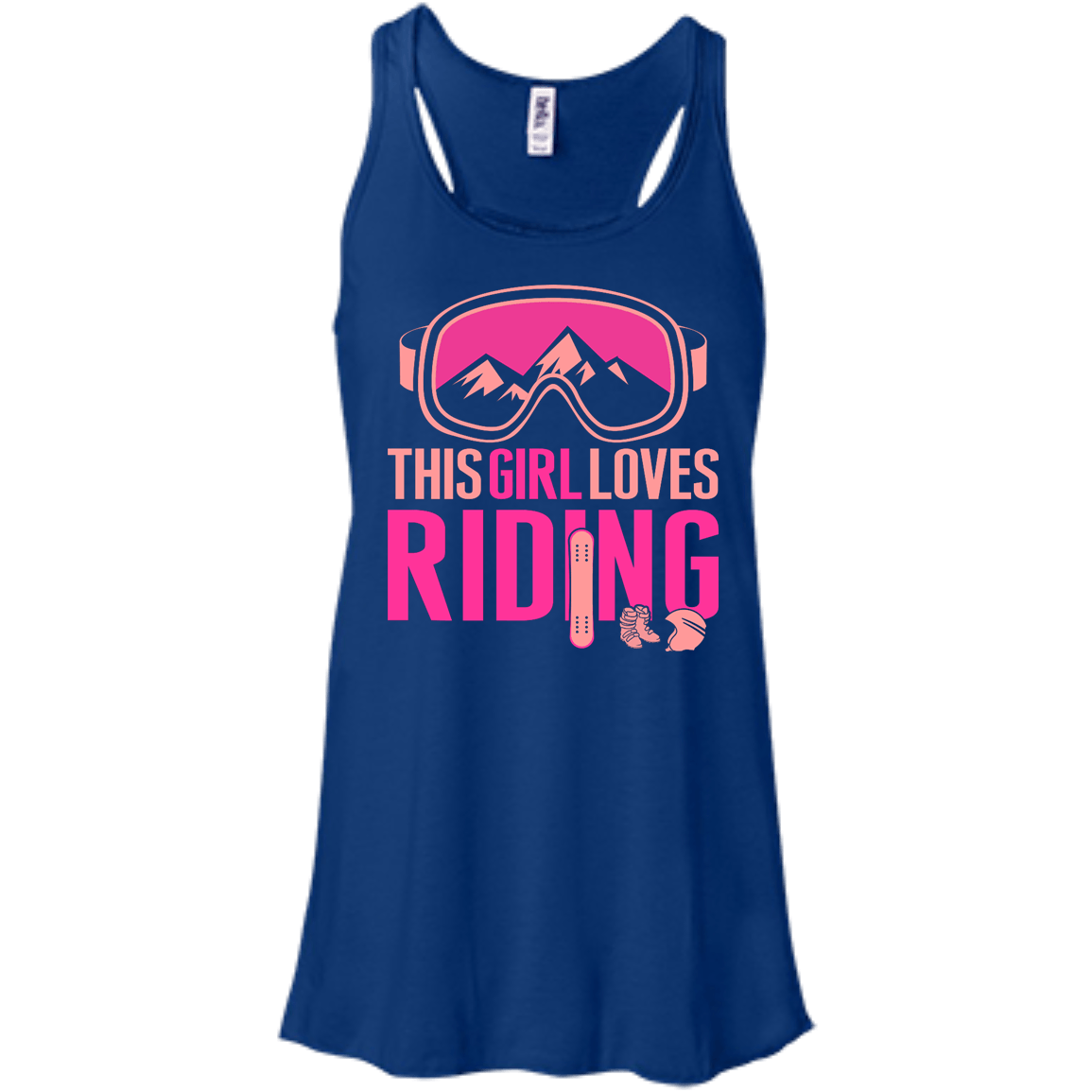 This Girl Loves Riding Tank Tops - Powderaddicts