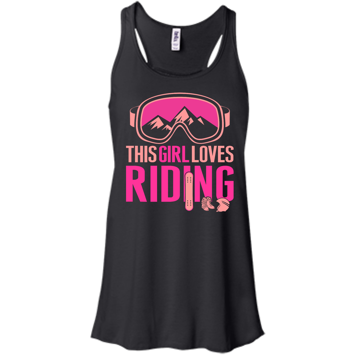 This Girl Loves Riding Tank Tops - Powderaddicts