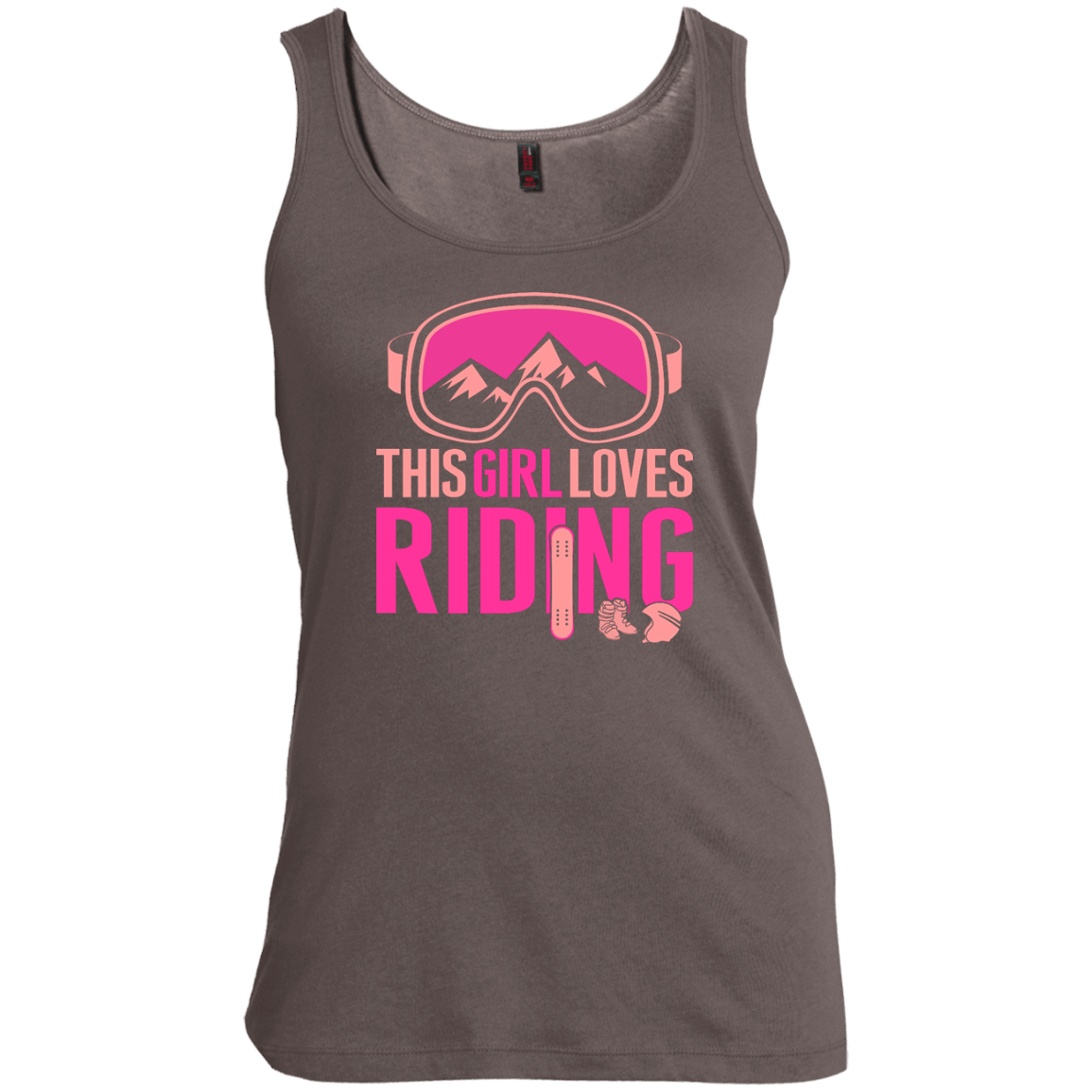 This Girl Loves Riding Tank Tops - Powderaddicts