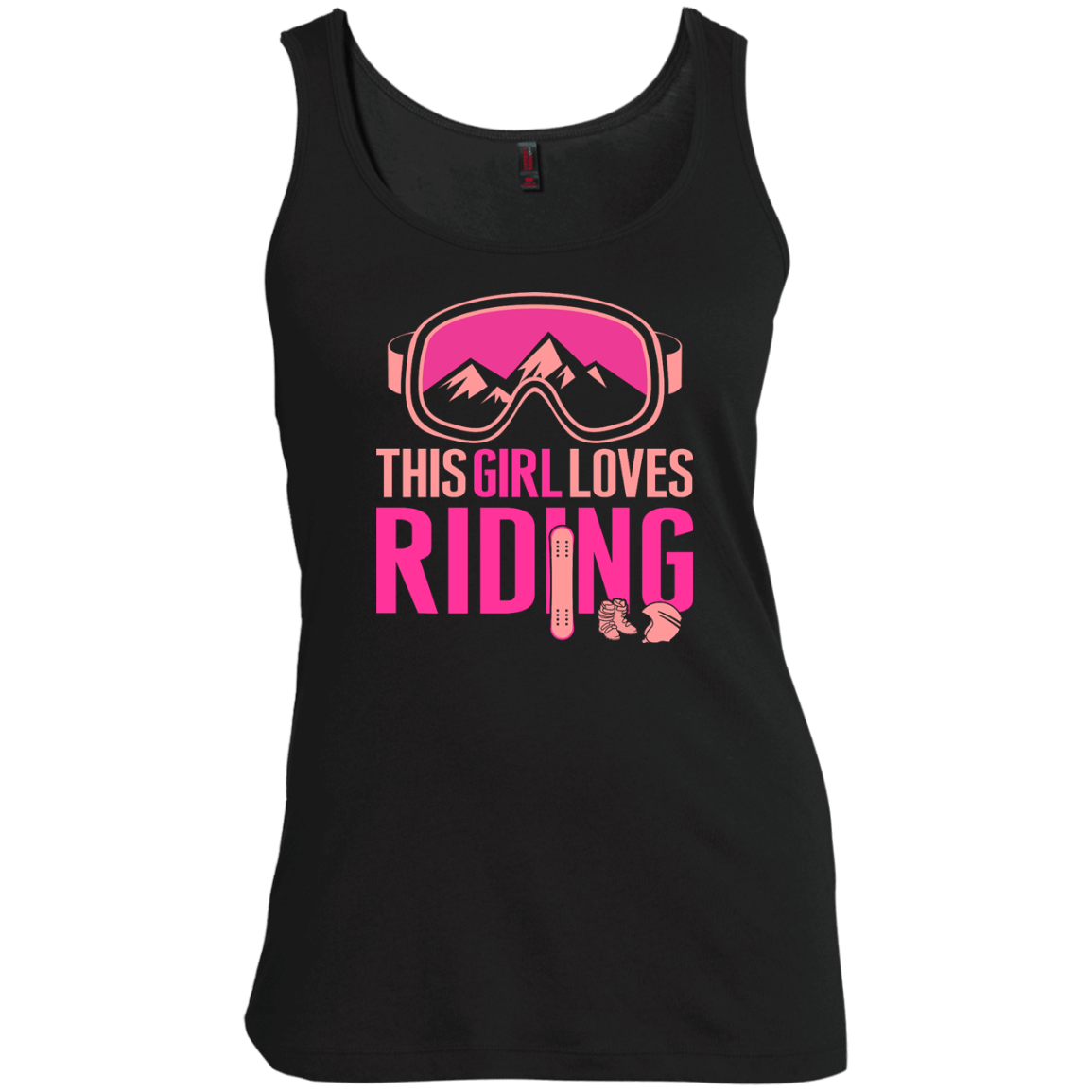 This Girl Loves Riding Tank Tops - Powderaddicts