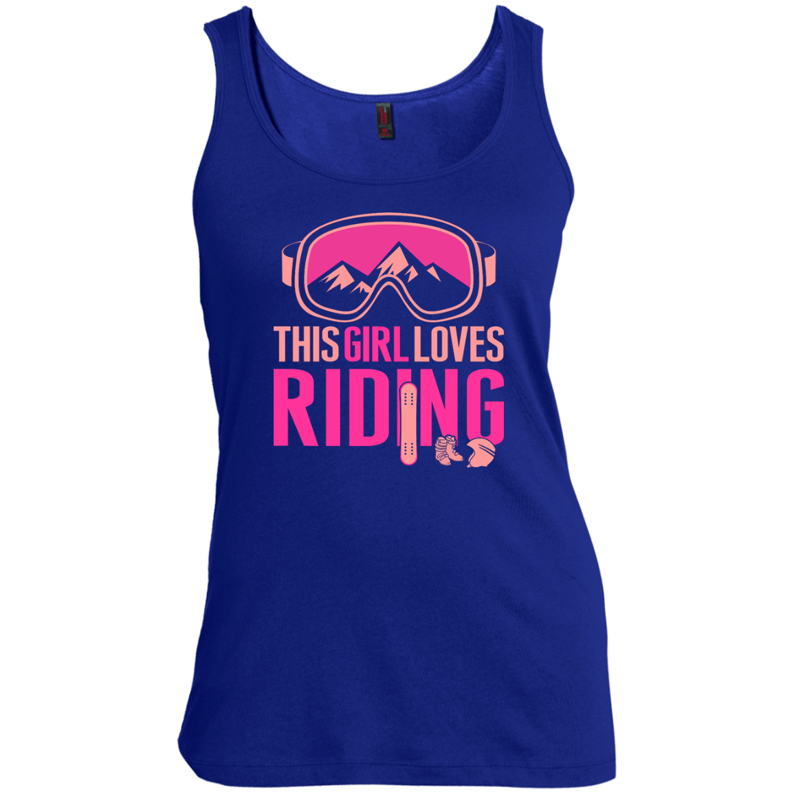 This Girl Loves Riding Tank Tops - Powderaddicts