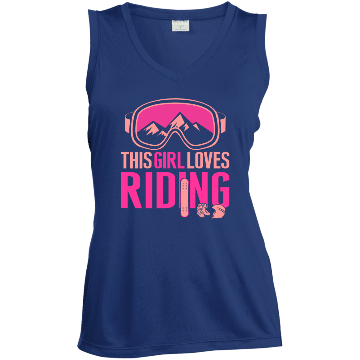 This Girl Loves Riding Tank Tops - Powderaddicts