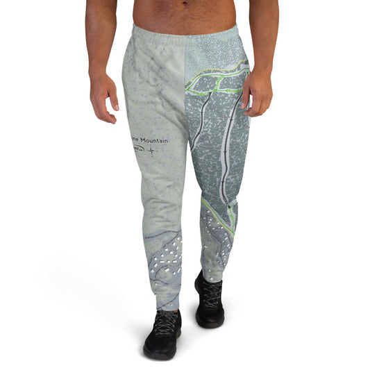Timberline Mountain, West Virginia Ski Trail Map Men's Mid-Layer - Powderaddicts