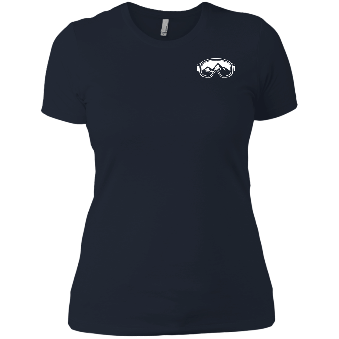 Today's Game Plan - I Snowboard Ladies Tees - Powderaddicts