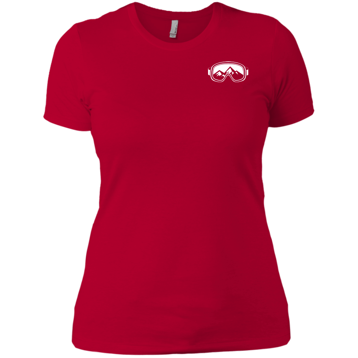 Today's Game Plan - I Snowboard Ladies Tees - Powderaddicts