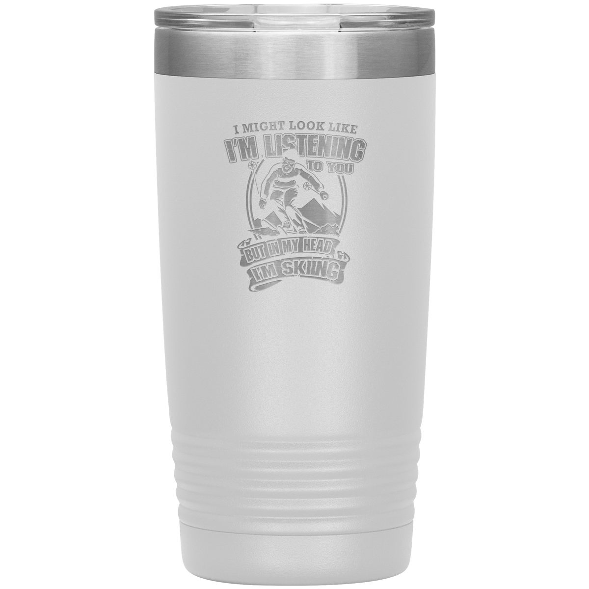 I Might Look Like I'm Listening To You 20oz Tumbler - Powderaddicts