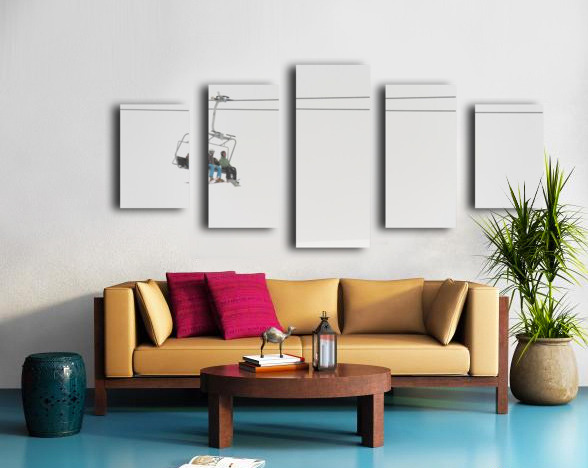 Two People Riding A Chairlift At A Ski Resort - Powderaddicts