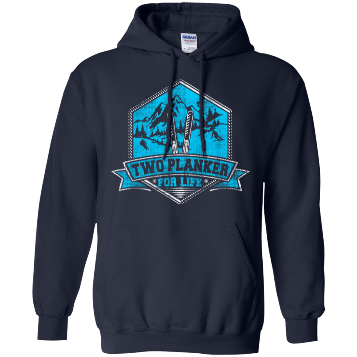 Two Plankers For Life Hoodies - Powderaddicts