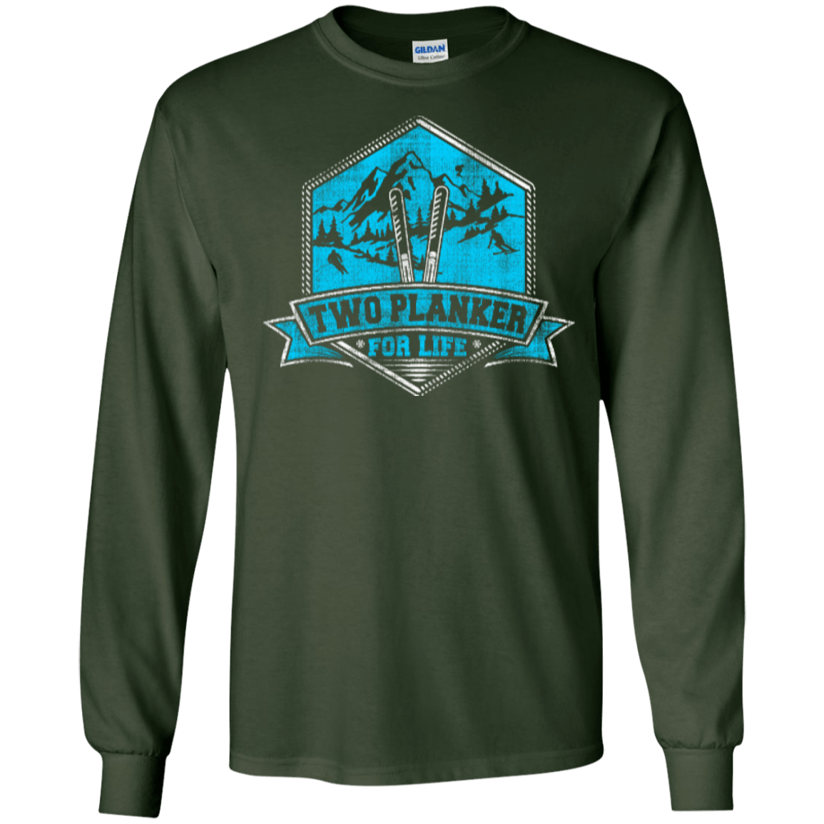 Two Plankers For Life Long Sleeves - Powderaddicts