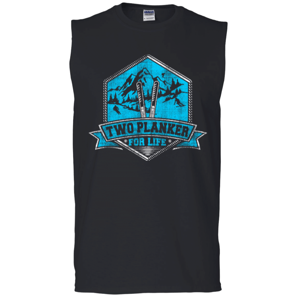 Two Plankers For Life Tank Tops - Powderaddicts