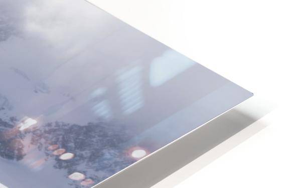 Two skiers ski touring across the Ottemma glacier - Powderaddicts