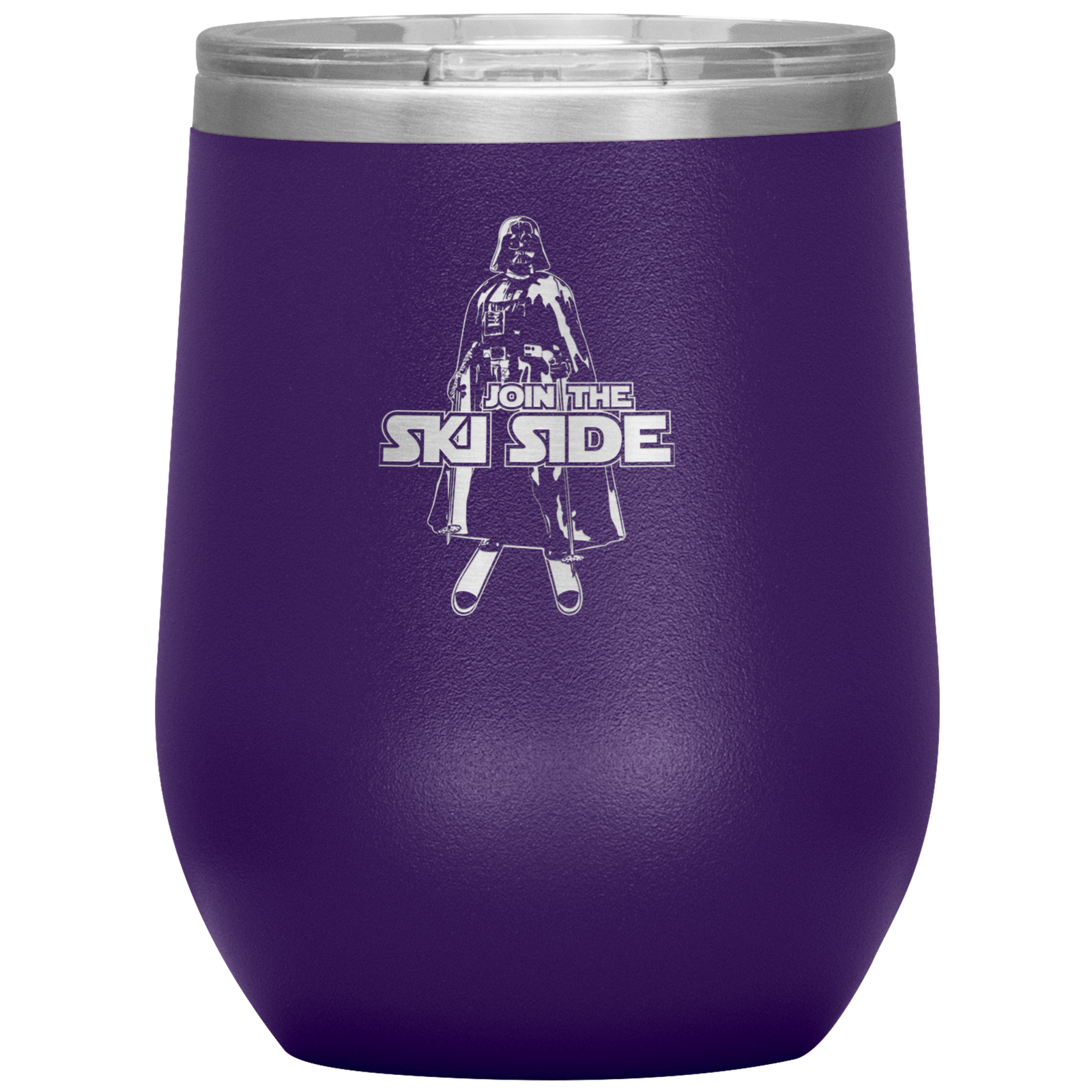 Join The Ski Side Wine 12oz Tumbler - Powderaddicts