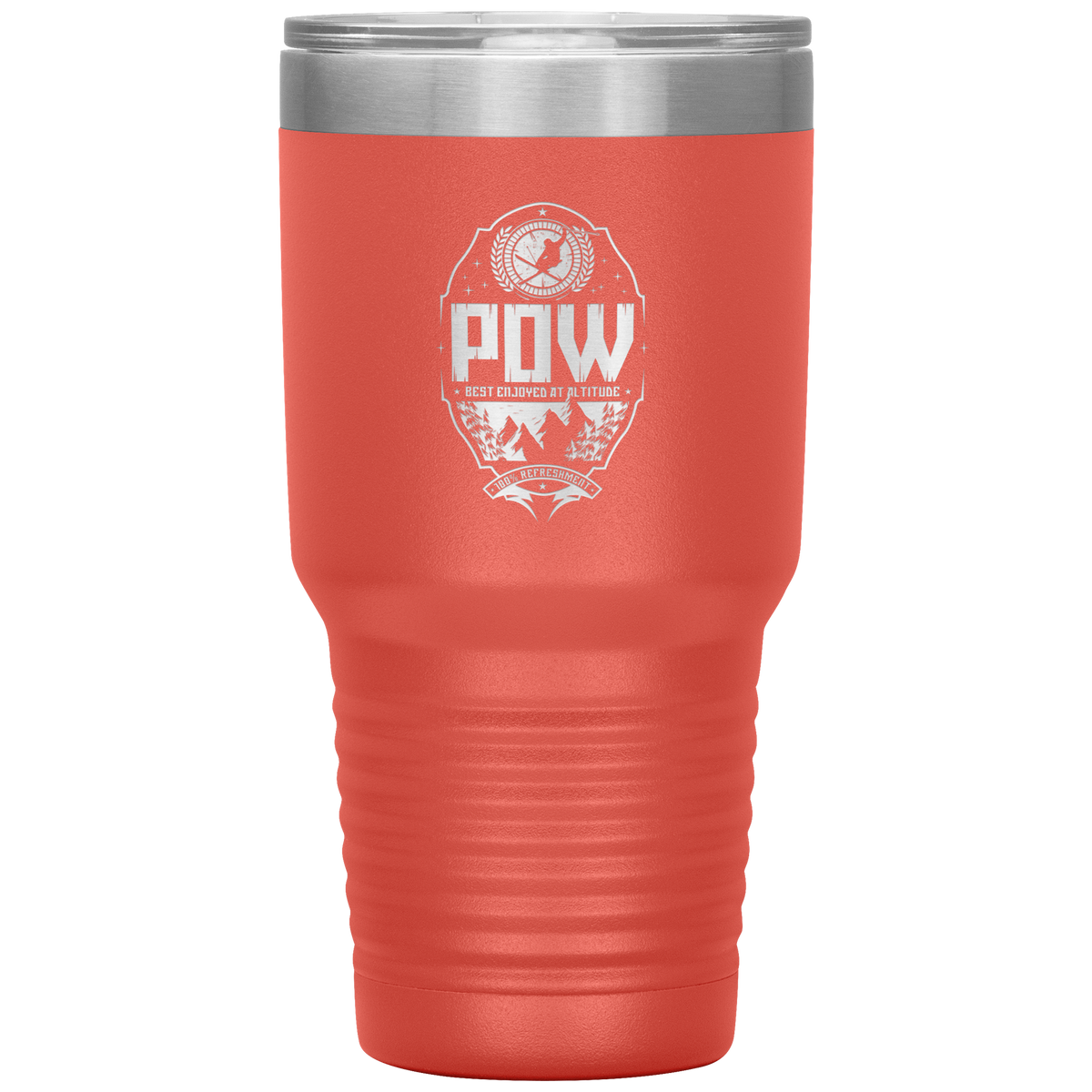 Pow Best Enjoyed At Altitude 30oz Tumbler - Powderaddicts