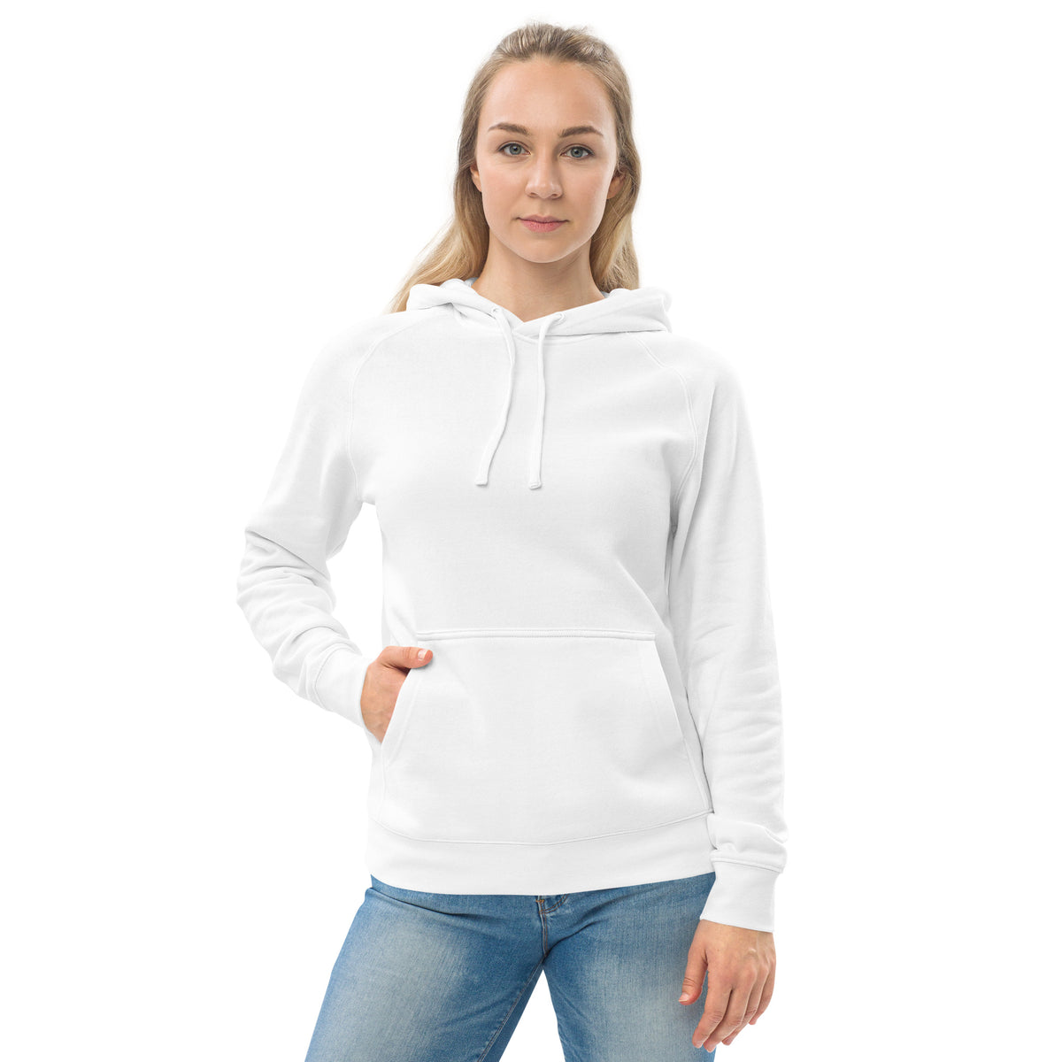 Love Ski Ladies Poly Hoodie