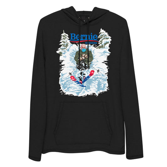 Bernie Senders Unisex Lightweight Hoodie - Powderaddicts