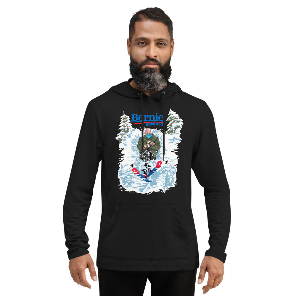 Bernie Senders Unisex Lightweight Hoodie - Powderaddicts