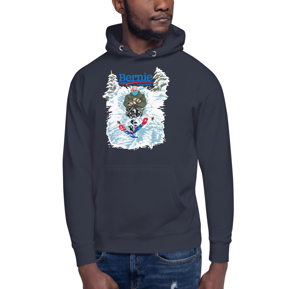 Men's Hoodie Bernie Senders - Powderaddicts