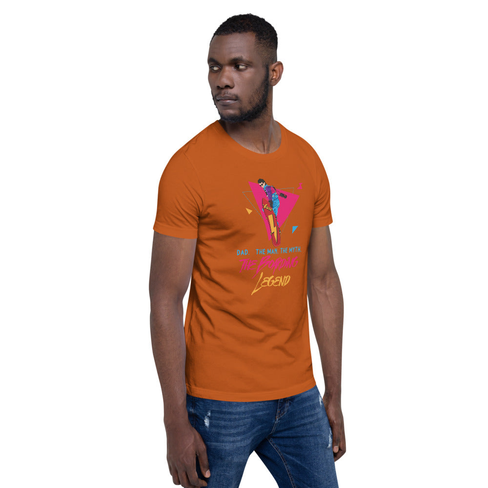 Dad, The Man, The Myth, The Boarding Legend T-Shirt - Powderaddicts