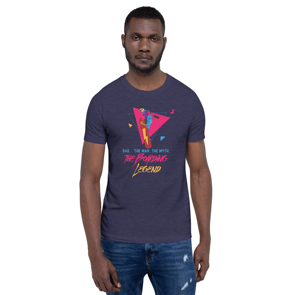 Dad, The Man, The Myth, The Boarding Legend T-Shirt - Powderaddicts