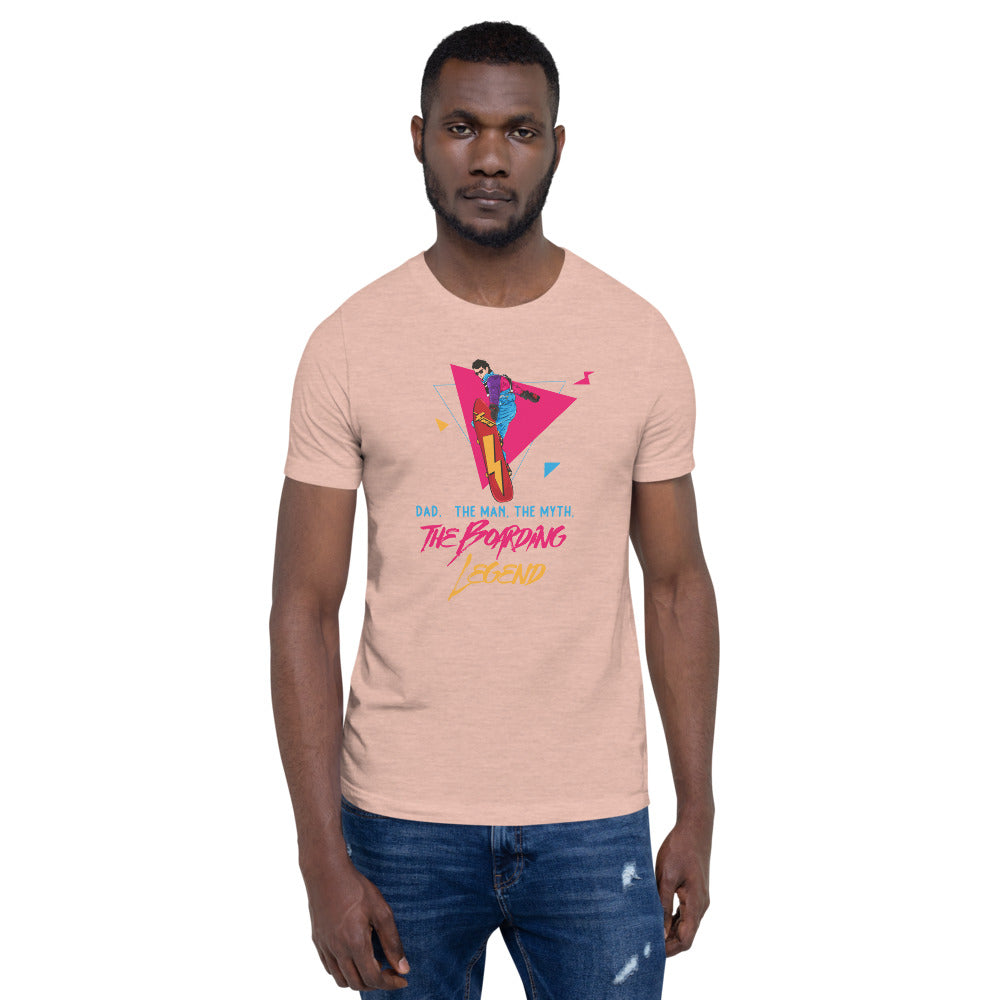 Dad, The Man, The Myth, The Boarding Legend T-Shirt - Powderaddicts