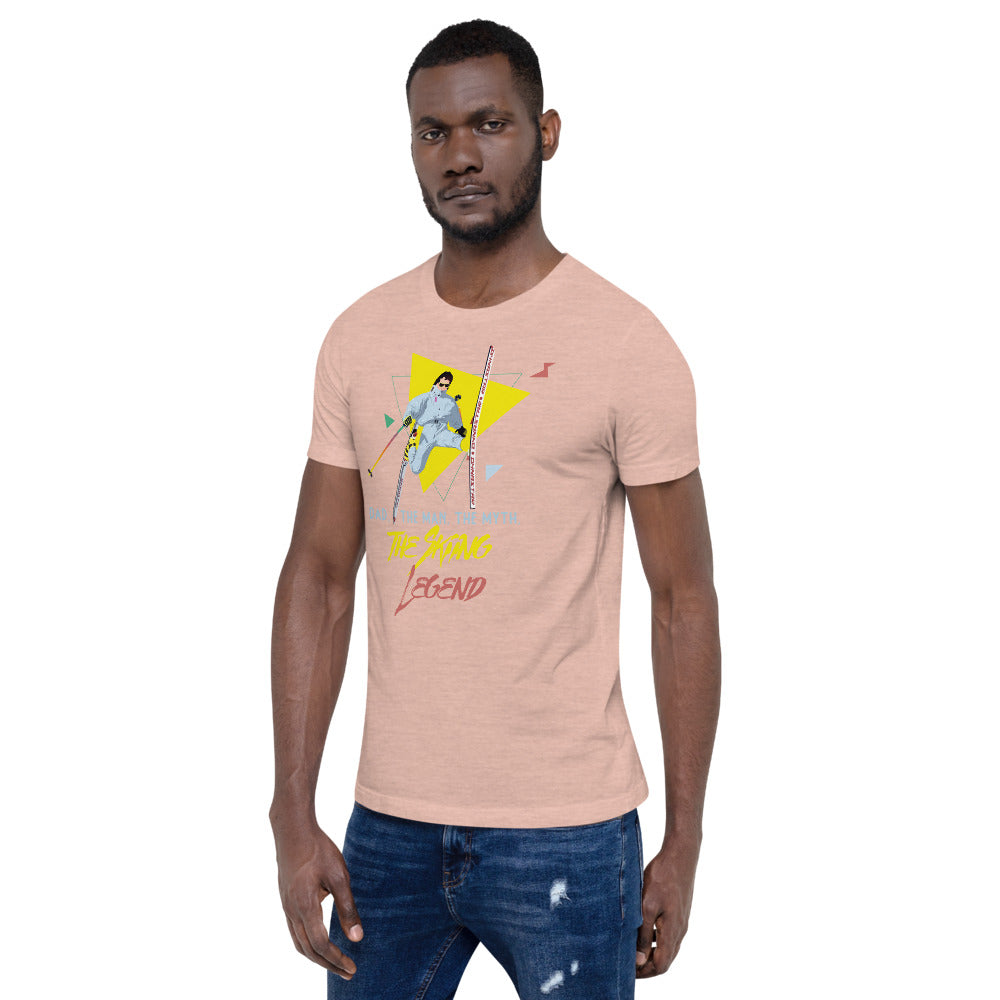 Dad, The Man, The Myth, The Skiing Legend T-Shirt - Powderaddicts