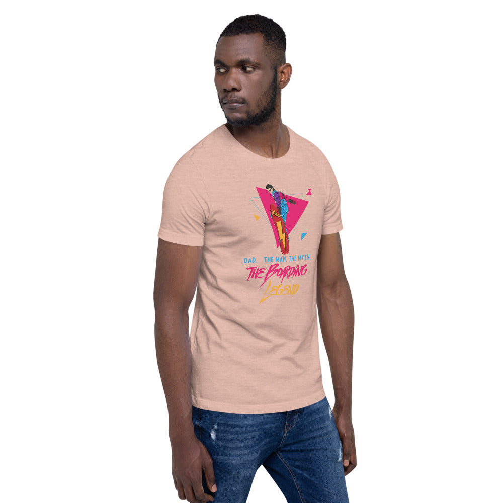 Dad, The Man, The Myth, The Boarding Legend T-Shirt - Powderaddicts