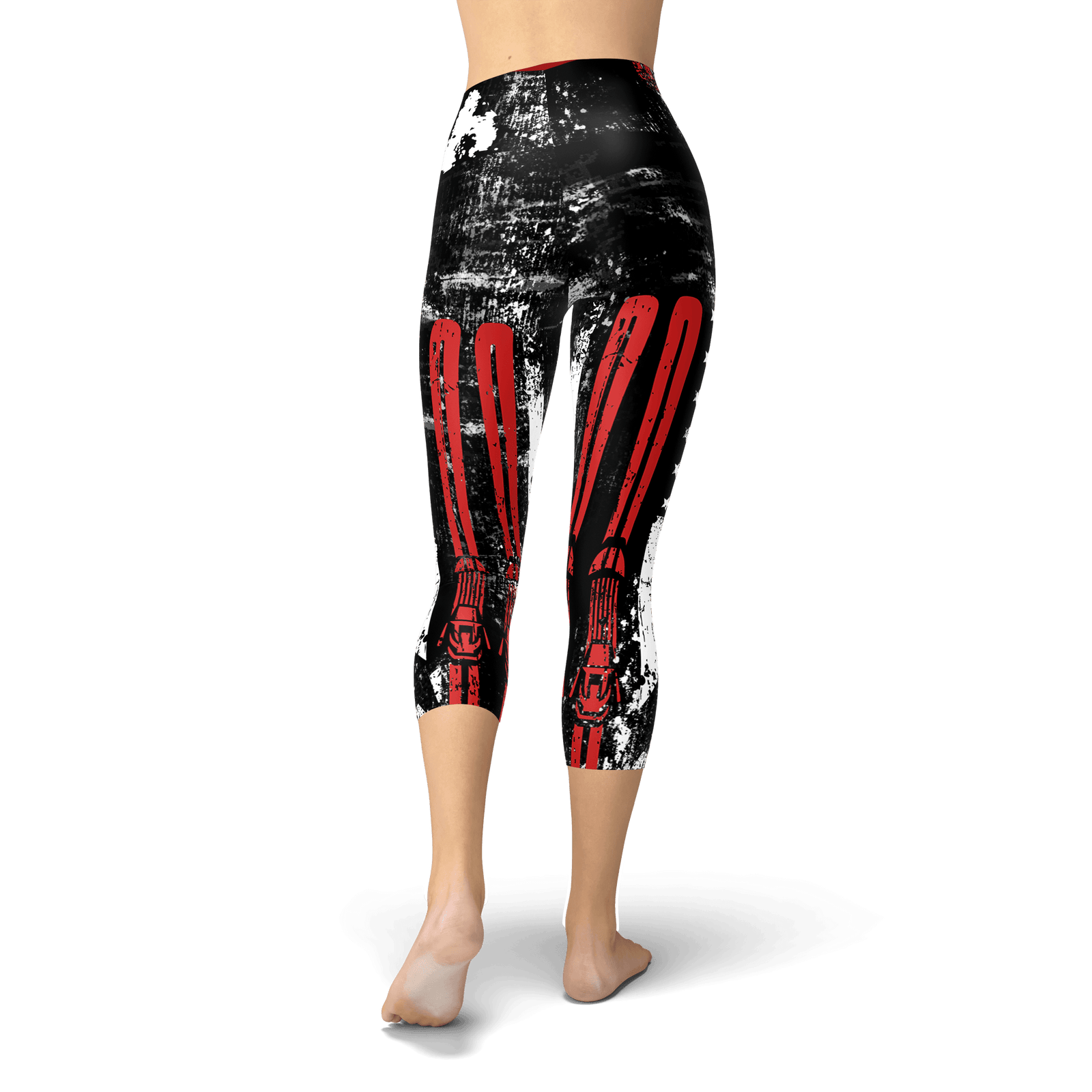 USA Ski Flag Capris - Powderaddicts
