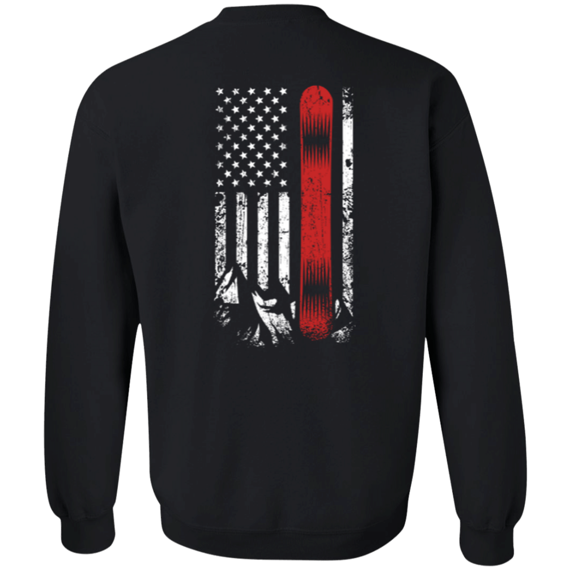 USA Snowboard Flag Youth Long Sleeves - Powderaddicts