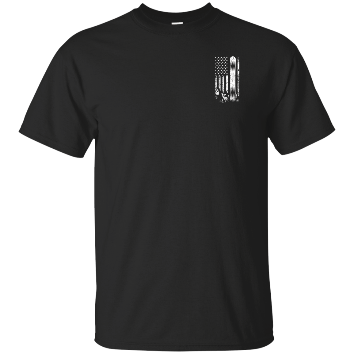 USA Snowboard Flag Youth Tees - Powderaddicts