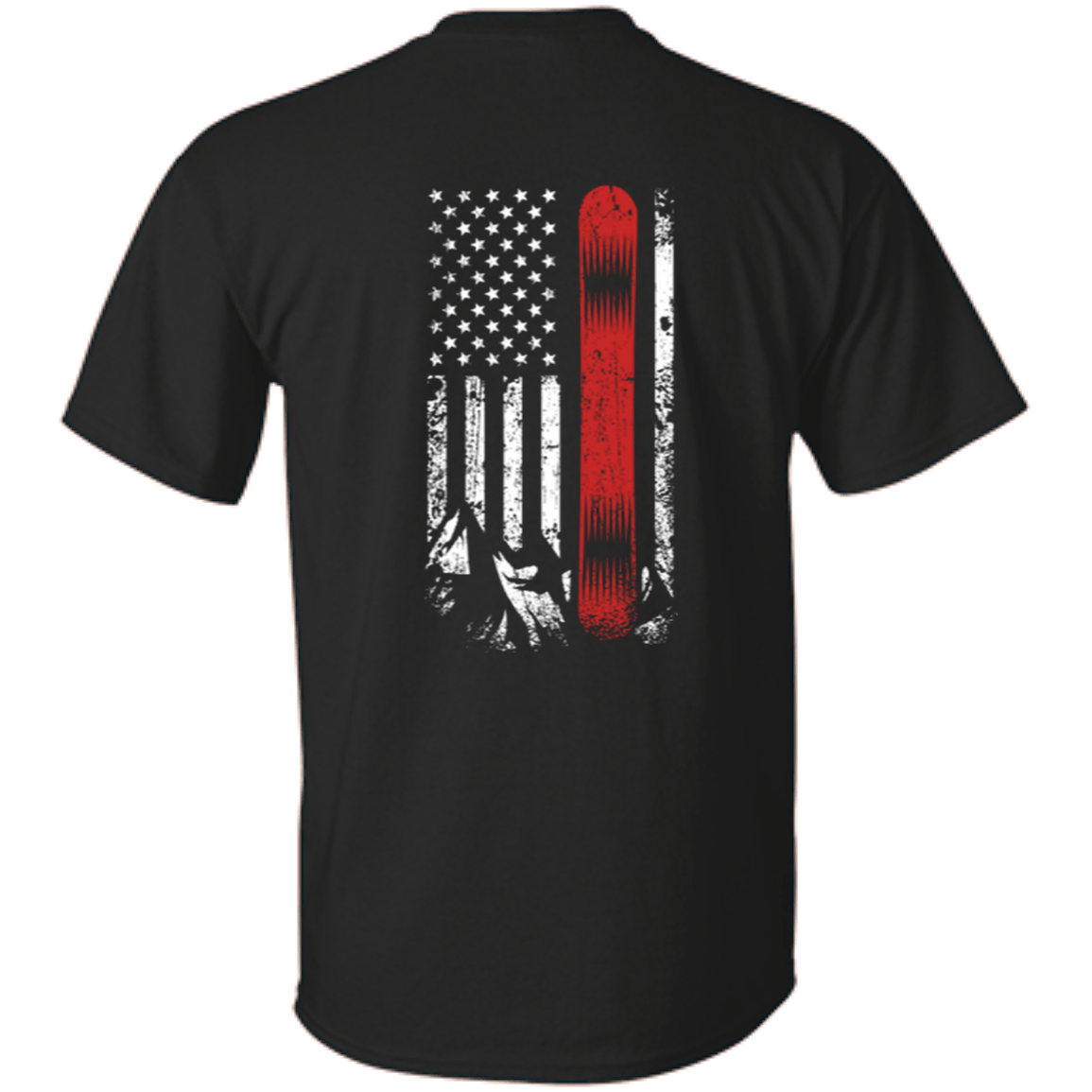 USA Snowboard Flag Youth Tees - Powderaddicts